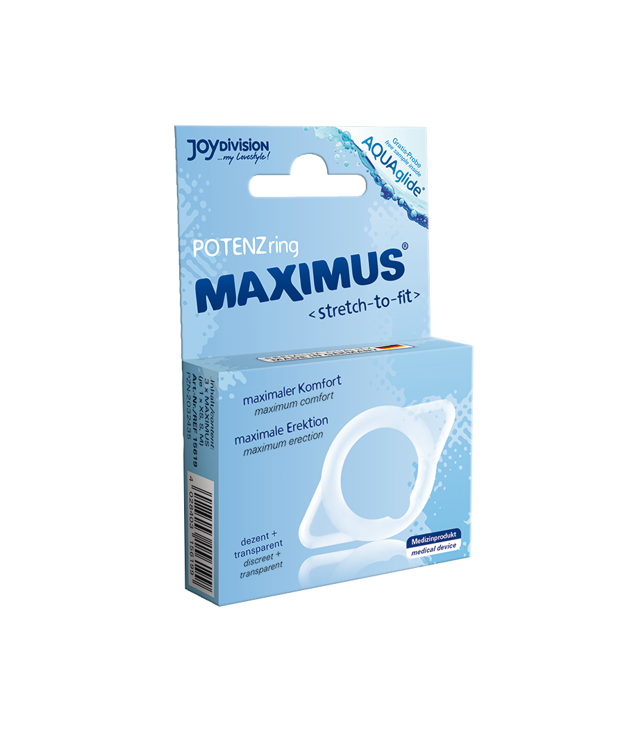 JOYDIVISION - MAXIMUS RING PACK XS + S + M GRÖSSE