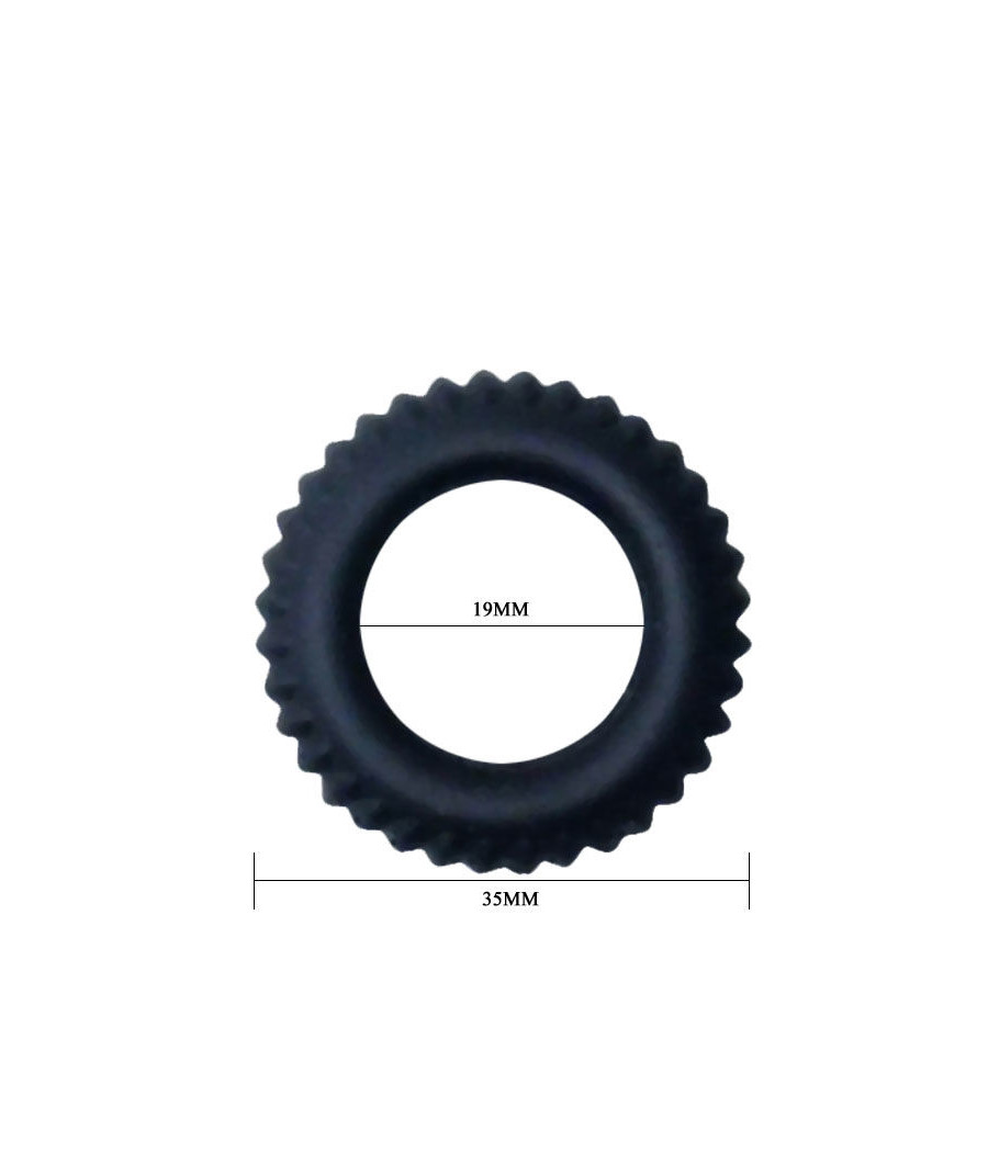 BAILE - TITAN COCKRING BLACK 1.9 CM