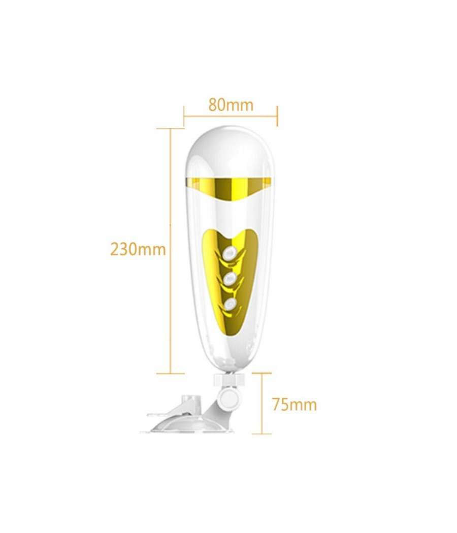 PRETTY LOVE - MALE MASTURBATOR WITH VIBRATION AND SOUND SALLY