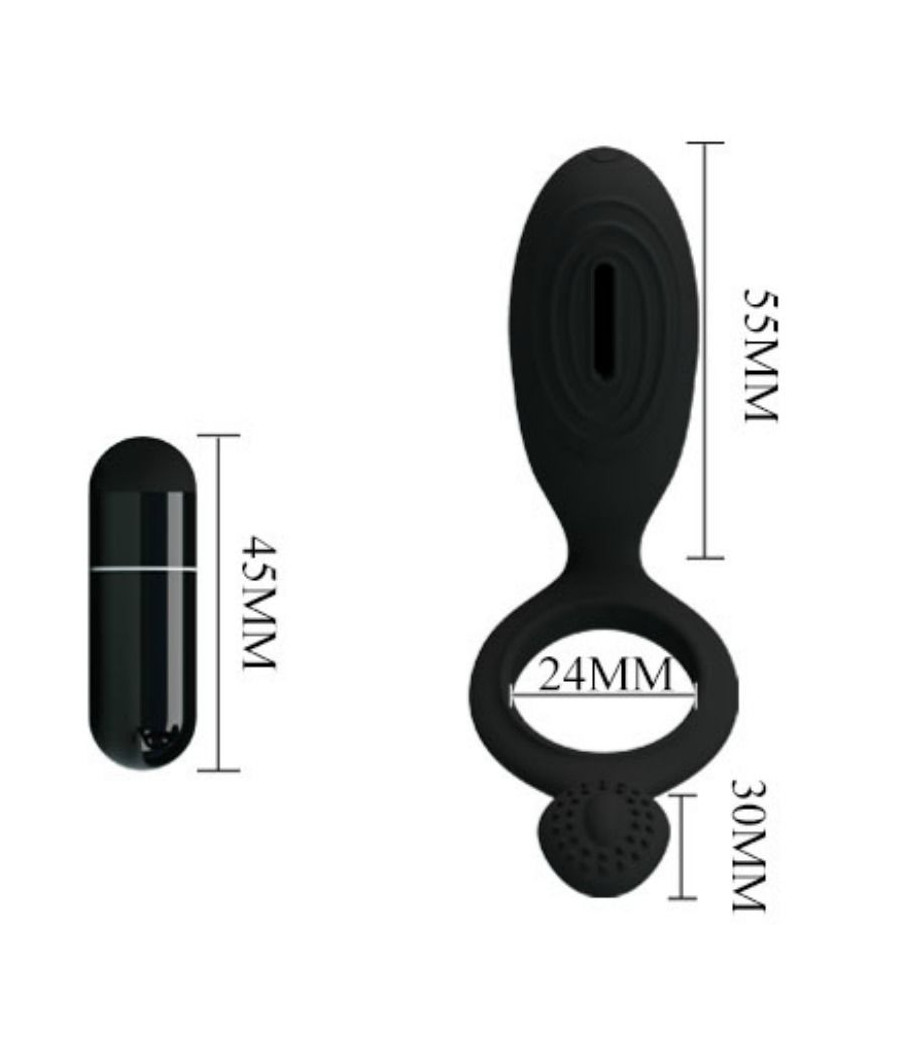PRETTY LOVE - ETHEL VIBRATING RING WITH STIMULATOR
