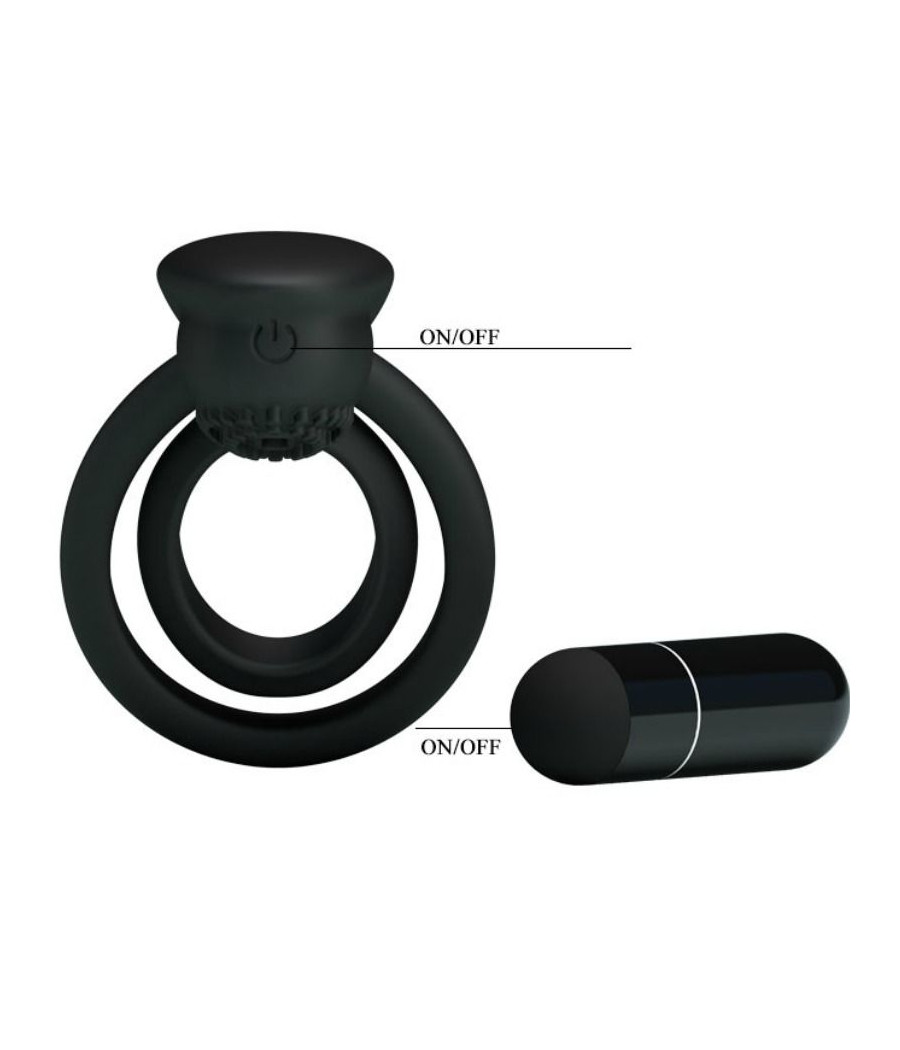 PRETTY LOVE - ESTHER ANILLO VIBRADOR CON ESTIMULADOR