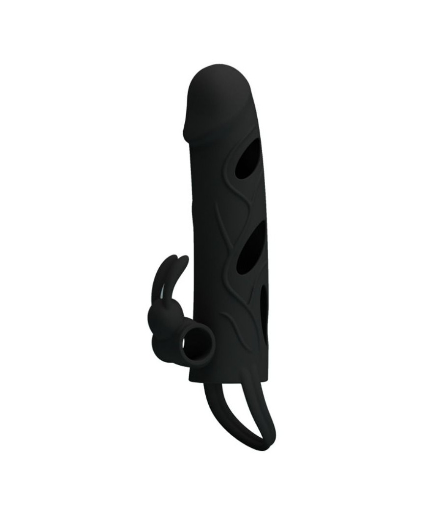 PRETTY LOVE - SILICONE COVER WITH VIBRATION 14 CM 1.0