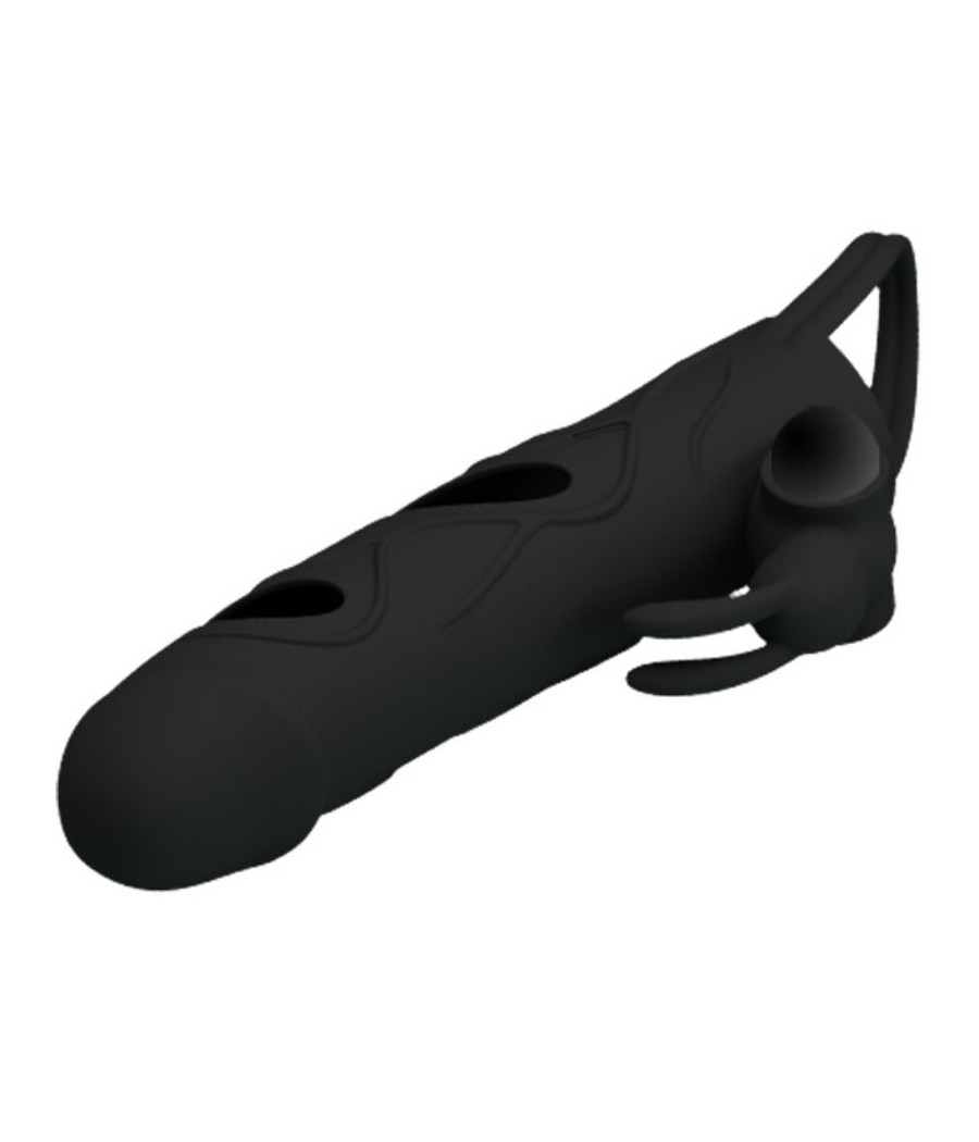 PRETTY LOVE - HOUSSE EN SILICONE AVEC VIBRATION 14 CM 1.0