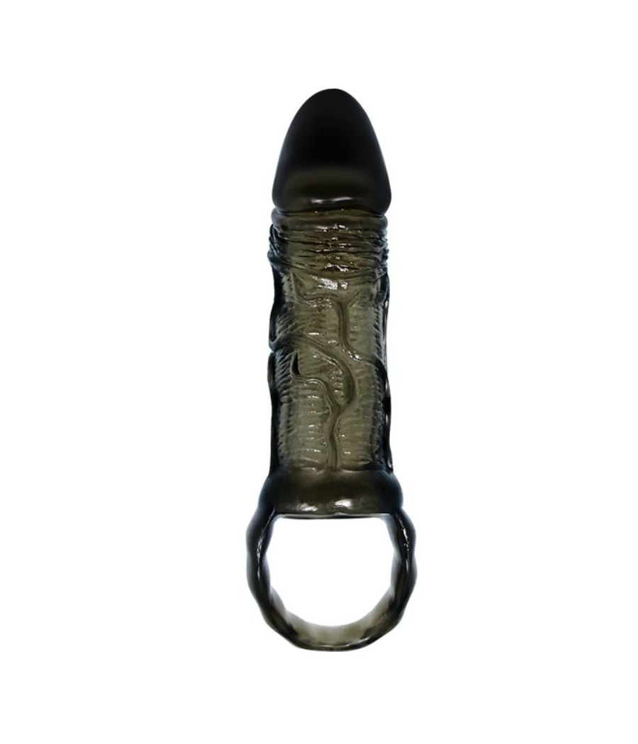 BAILE - PENIS EXTENDER COVER MIT GURT FÜR HODEN SCHWARZ 13.5 CM