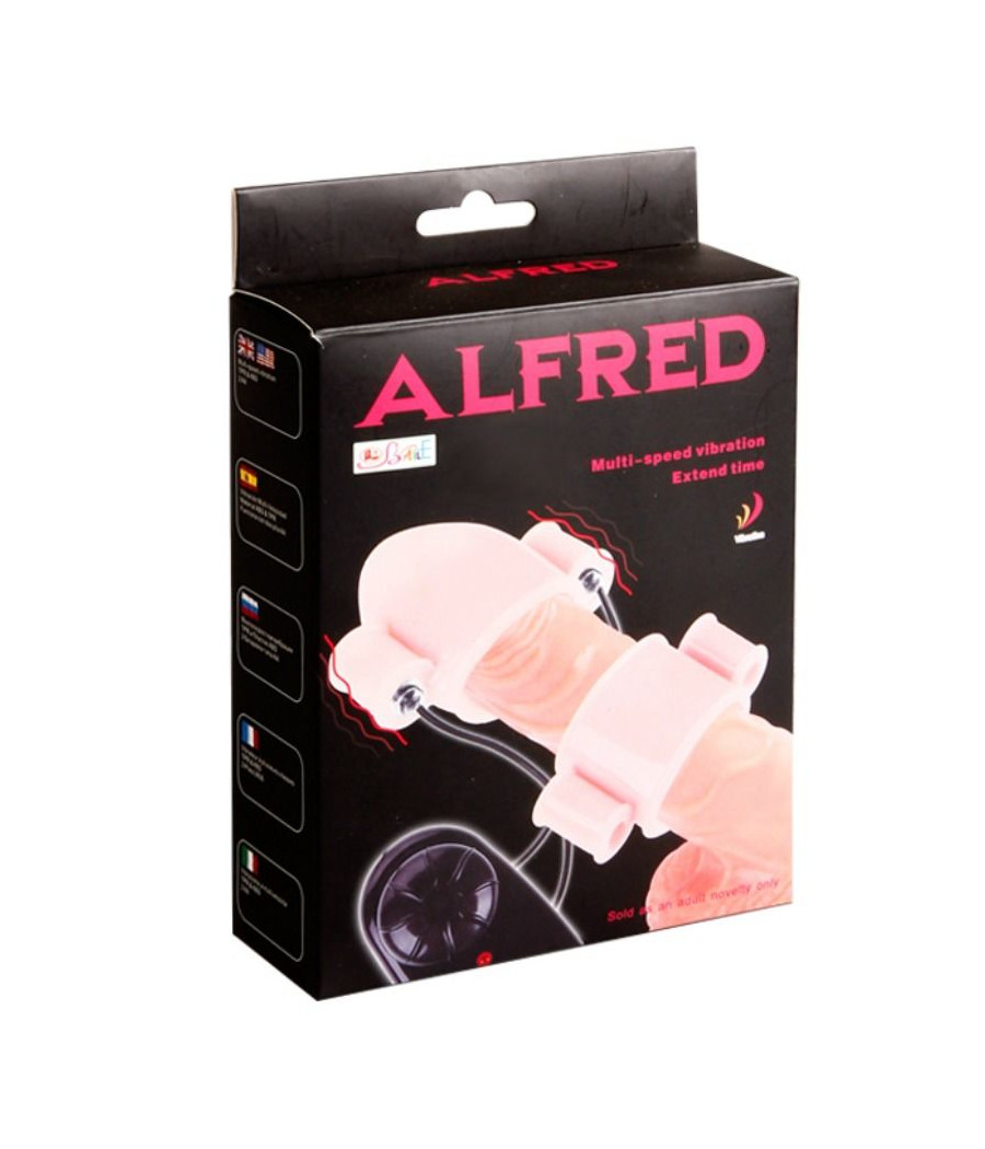 BAILE - COUVREVIBRATEUR  PÉNIS ALFRED AVEC CONTRÔLE