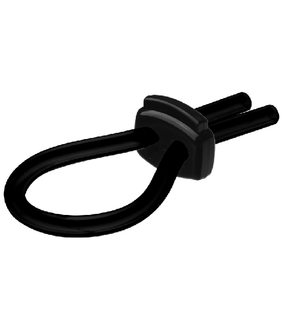 JOYDIVISION POTENZDUO - ANILLO SILICONA PARA PENE NEGRO - M