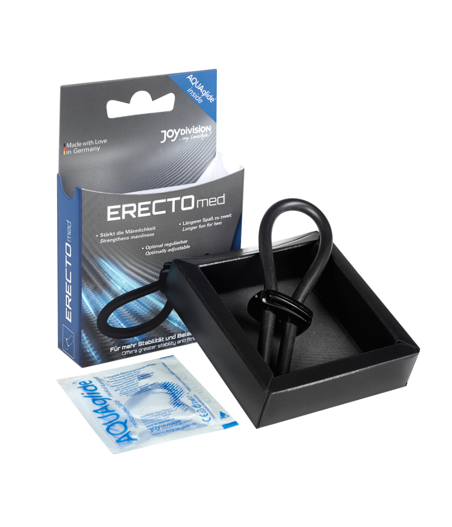 JOYDIVISION POTENZDUO - SILICONE BLACK RING - M