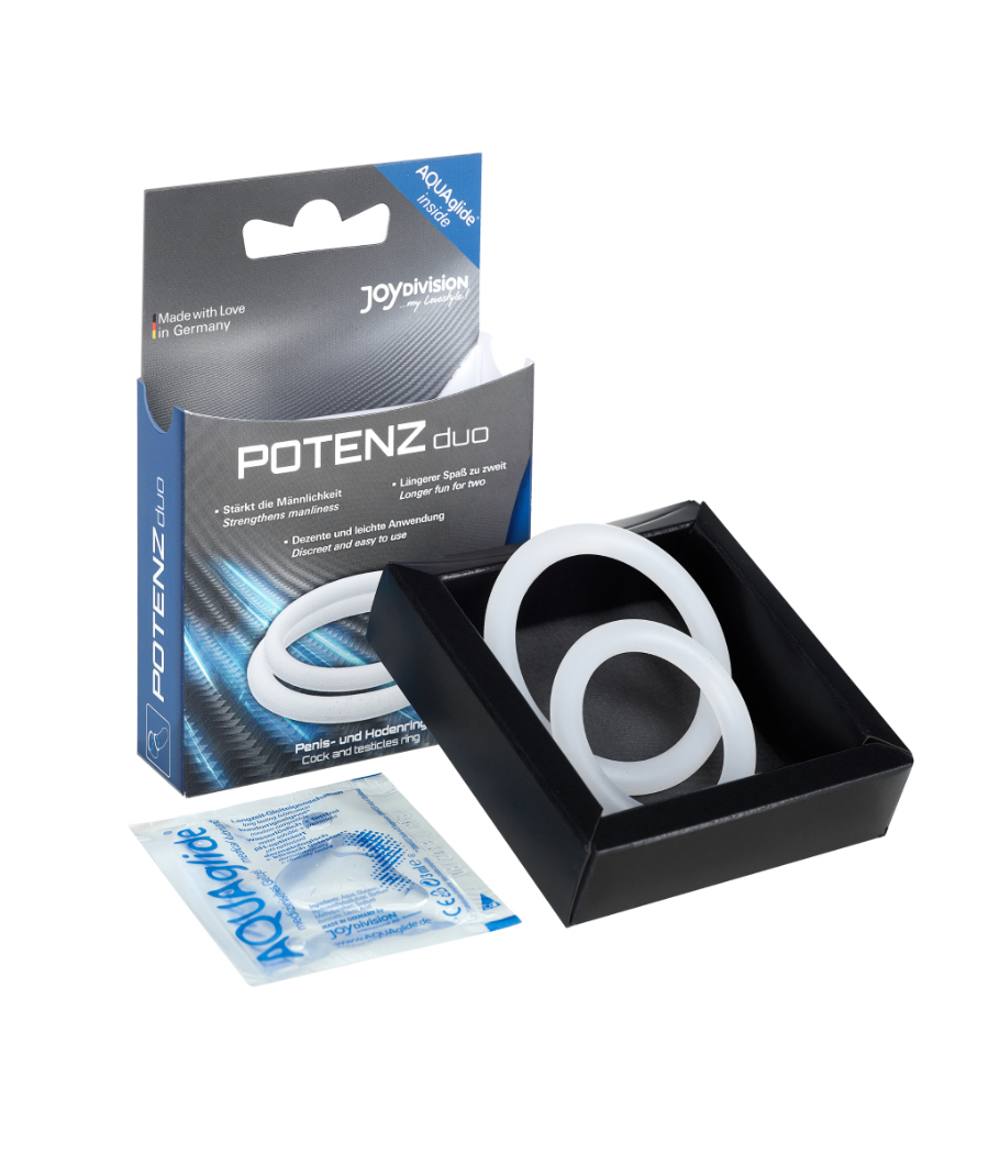 JOYDIVISION POTENZDUO - RINGS BRANCO - M