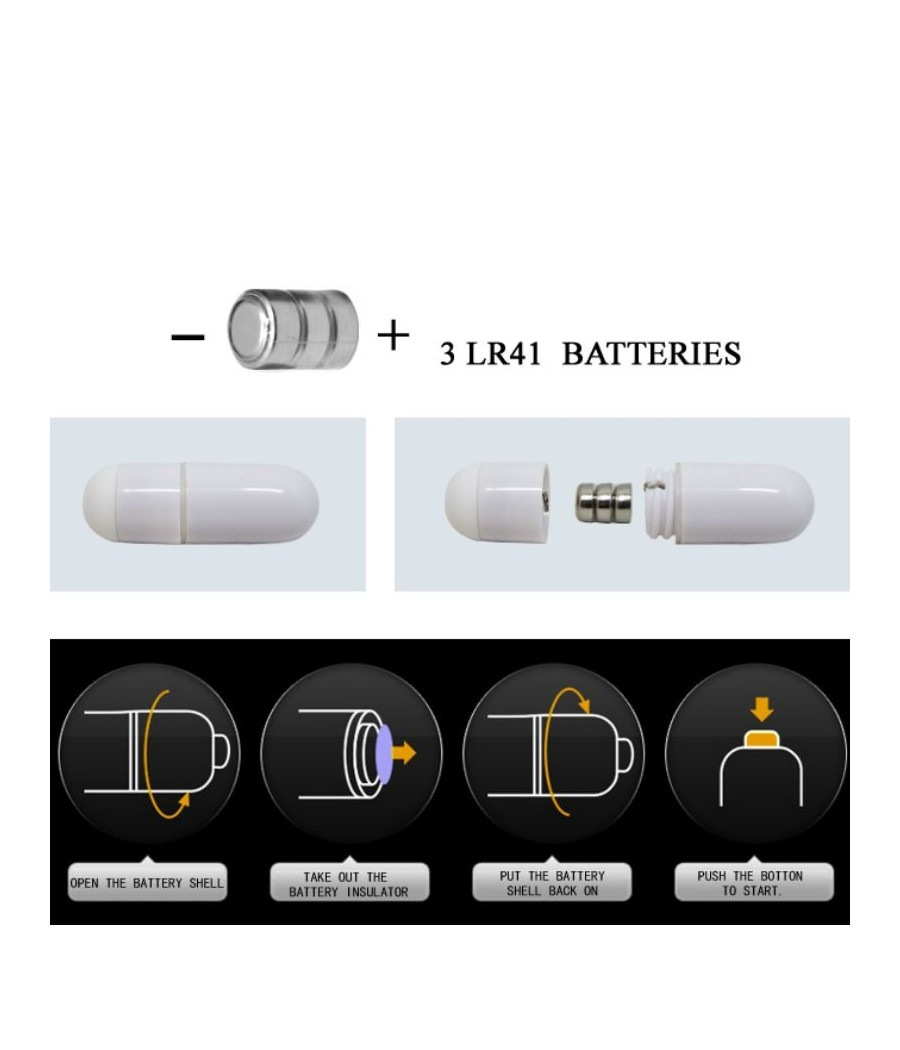 BAILE - CAPA PARA PÊNIS BRAVE MAN COM COELHO E CARNE DE MOTOR DUPLO 16.5 CM