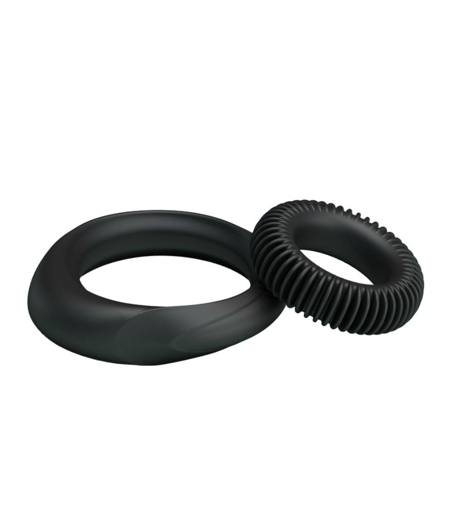 BAILE - KIT 2 ANELLI IN SILICONE RING MANHOOD