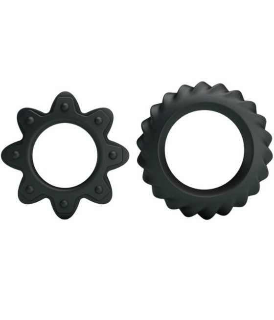 BAILE - KIT 2 RING FLOWERING SILICONE RINGS