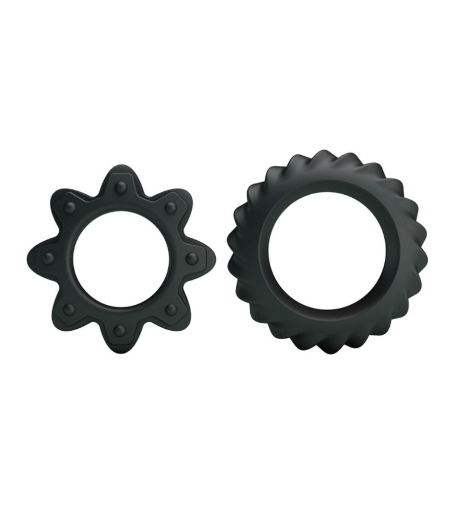 BAILE - KIT 2 RING FLOWERING SILICONE RINGS