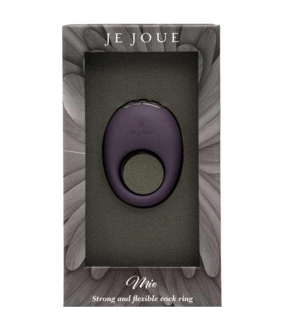 JE JOUE - MIO ANILLO PARA EL PENE VIBRADOR FUERTE Y FLEXIBLE MORADO