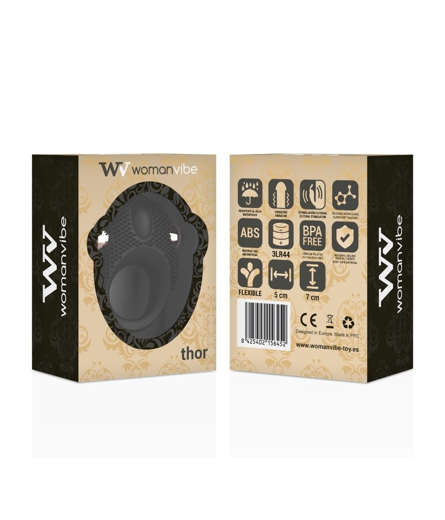 WOMANVIBE - THOR SILICONE VIBRATOR RING