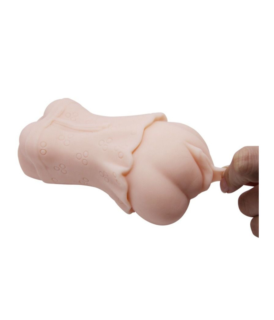 CRAZY BULL - MASTURBADOR VAGINA CON PELLE ACQUATA CON BULLET VIBRANTE 2