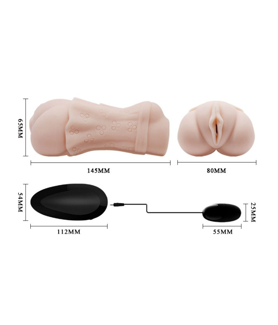 CRAZY BULL - WATER SKIN VAGINA MASTURBADOR MIT VIBRIERENDER BULLET 2