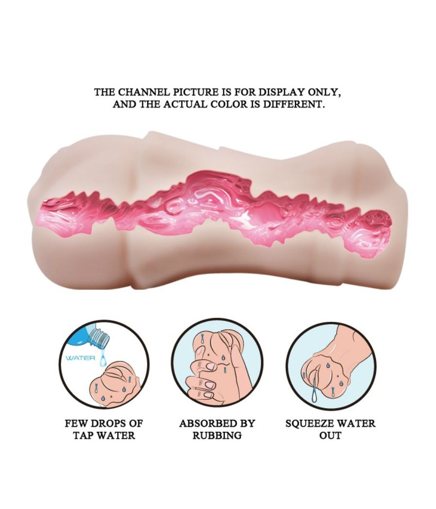 CRAZY BULL - WATER SKIN VAGINA MASTURBADOR WITH VIBRATING BULLET 2