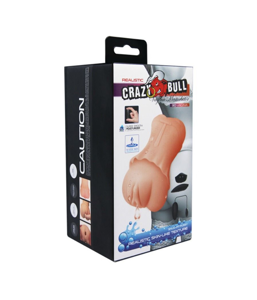 CRAZY BULL - WATER SKIN VAGINA MASTURBADOR MIT VIBRIERENDER BULLET 2
