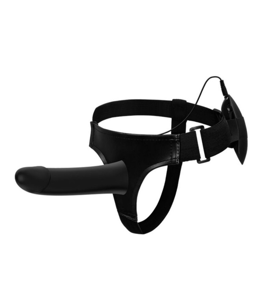 PRETTY LOVE - VITO STRAP ON AVEC GODE CREUX ET VIBRATION 17.3 CM