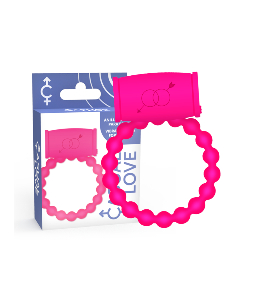 CASUAL LOVE - ANELLO VIBRATORE 25 ROSA
