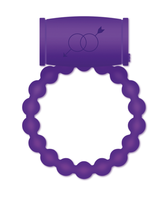 CASUAL LOVE - 25 COUPLE VIBRATOR RING VIOLET