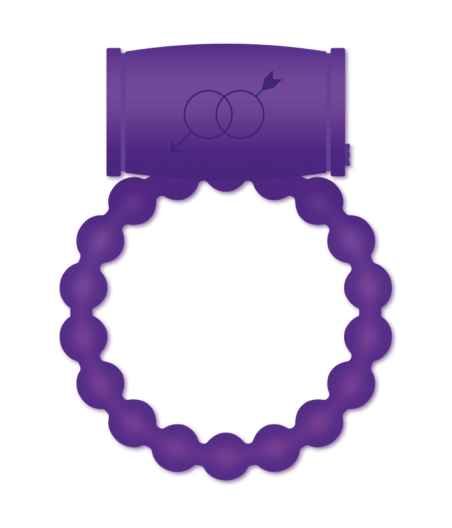 CASUAL LOVE - ANNEAU VIBRATEUR COUPLE 25 VIOLET