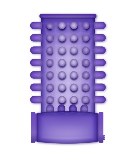 CASUAL LOVE - RING LILAC VIBRATOR PENIS ABDECKUNG