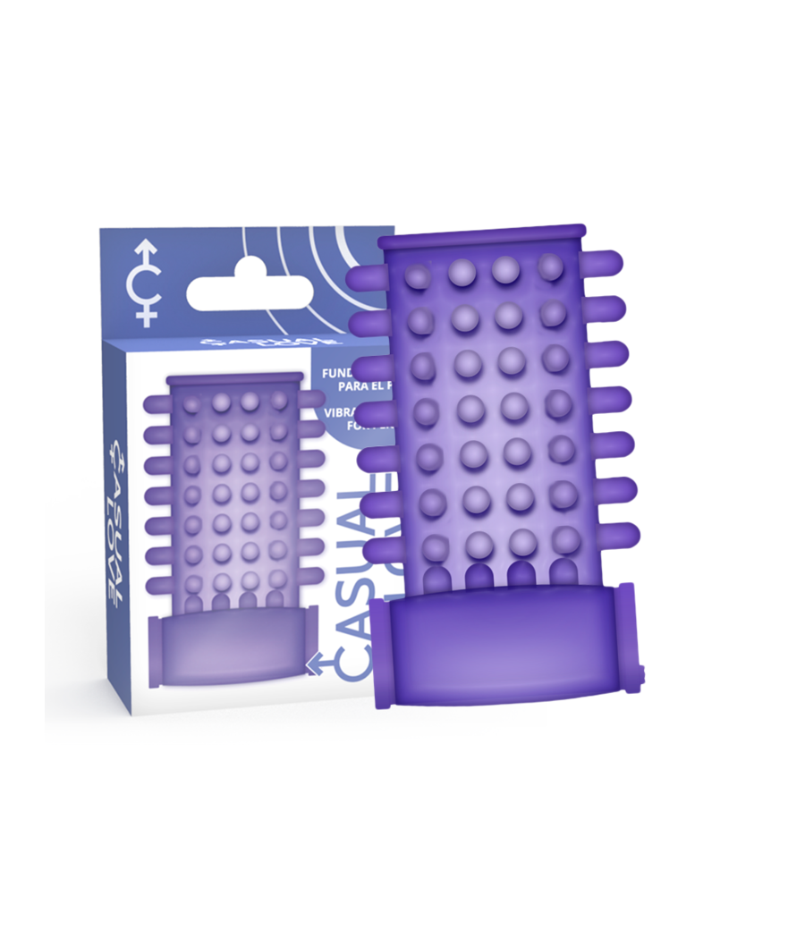 CASUAL LOVE - RING LILAC VIBRATOR PENIS ABDECKUNG