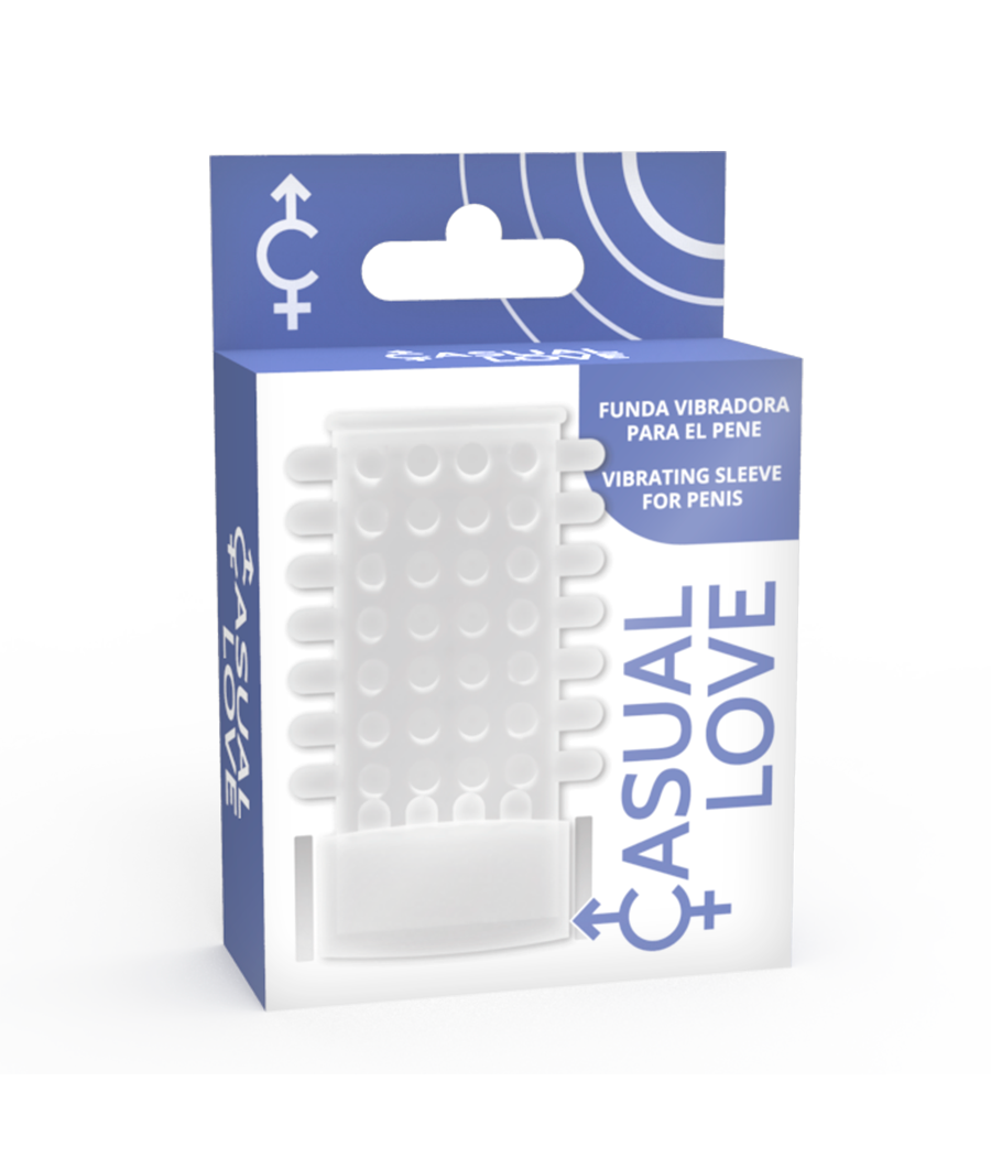 CASUAL LOVE - COUVERCLE DE PÉNIS TRANSPARENT  ANNEAU CASUAL