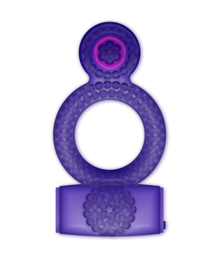 CASUAL LOVE - RING DOUBLE PLEASURE ANILLO LILA