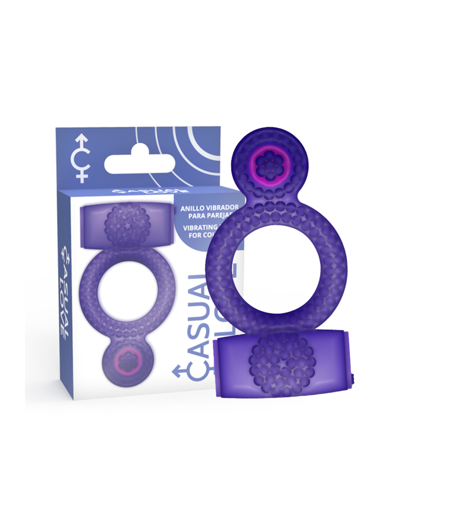 CASUAL LOVE - ANELLO DOUBLE PLEASURE LILLA