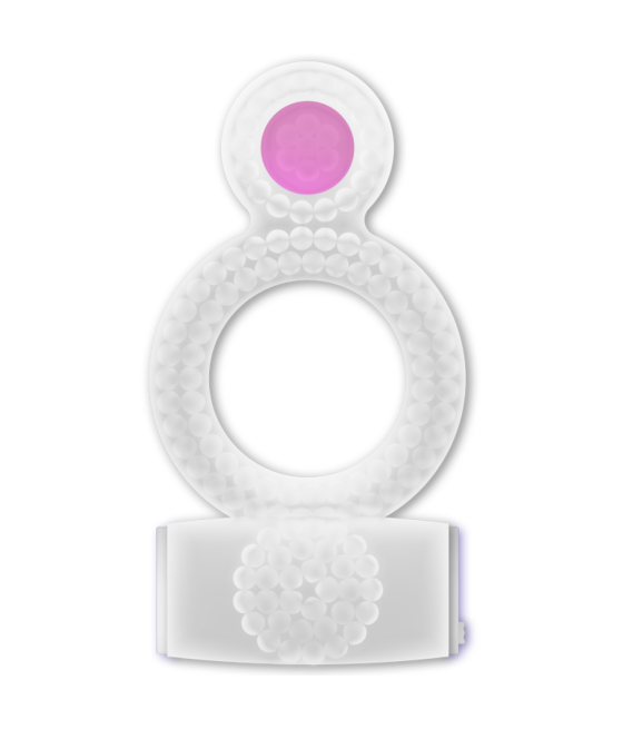 CASUAL LOVE - ANELLO DOPPIO PIACERE TRASPARENTE