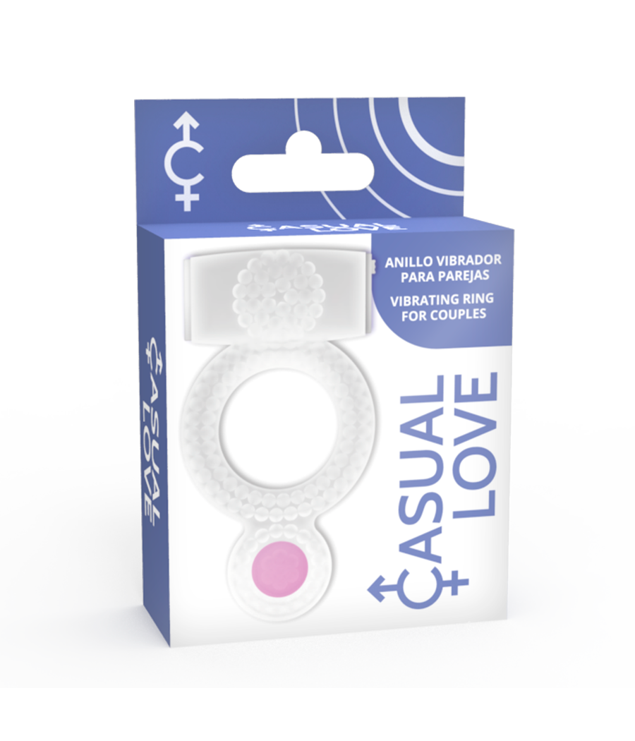 CASUAL LOVE - ANELLO DOPPIO PIACERE TRASPARENTE