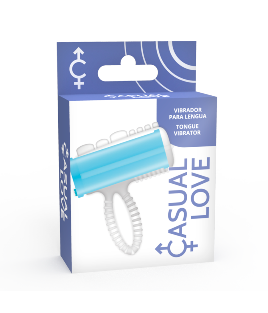 CASUAL LOVE - RING TONGUE VIBRATING BLUE