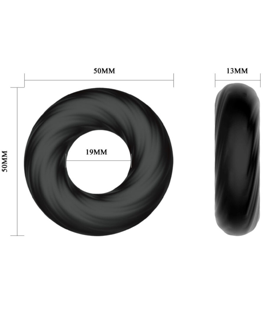 CRAZY BULL - ANELLO IN SILICONE A SPIRALE