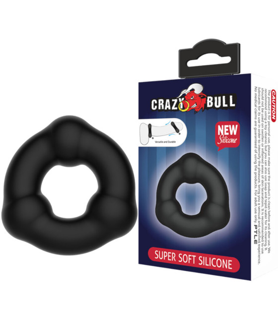 CRAZY BULL - SUPER SOFT SILICONE RING WITH NODULES