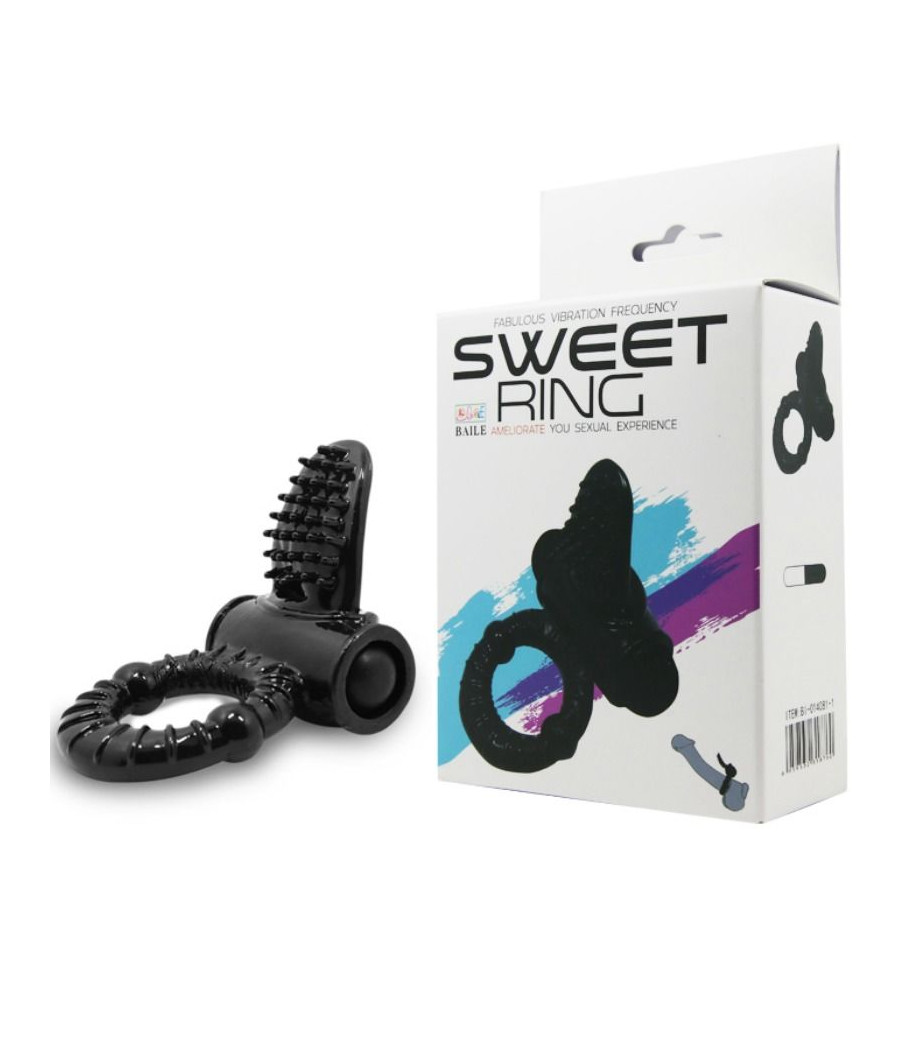 BAILE - ANELLO VIBRANTE SWEET RING CON CONIGLIO STRUTTURATO