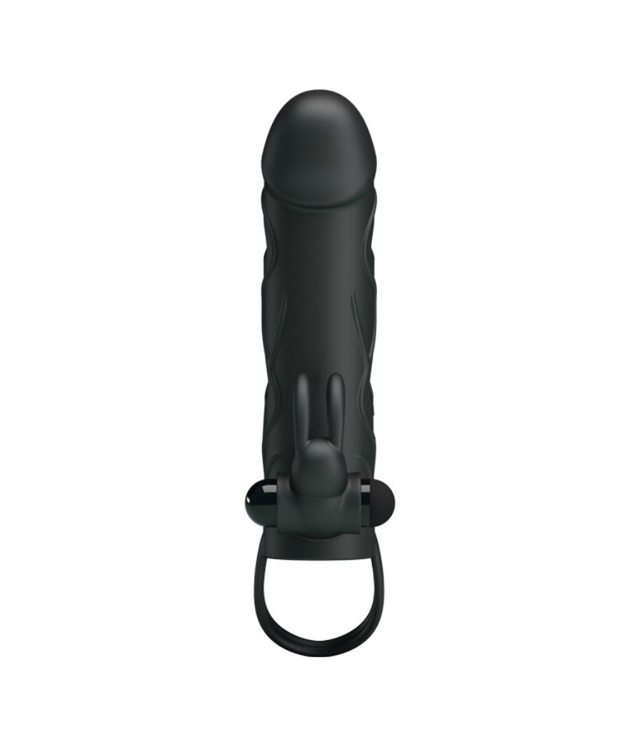 PRETTY LOVE - CAPA DE SILICONE COM VIBRAO 14 CM 2.0