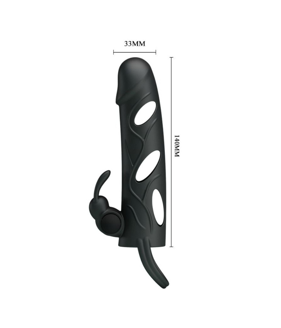 PRETTY LOVE - SILIKONHÜLLE MIT VIBRATION 14 CM 2.0