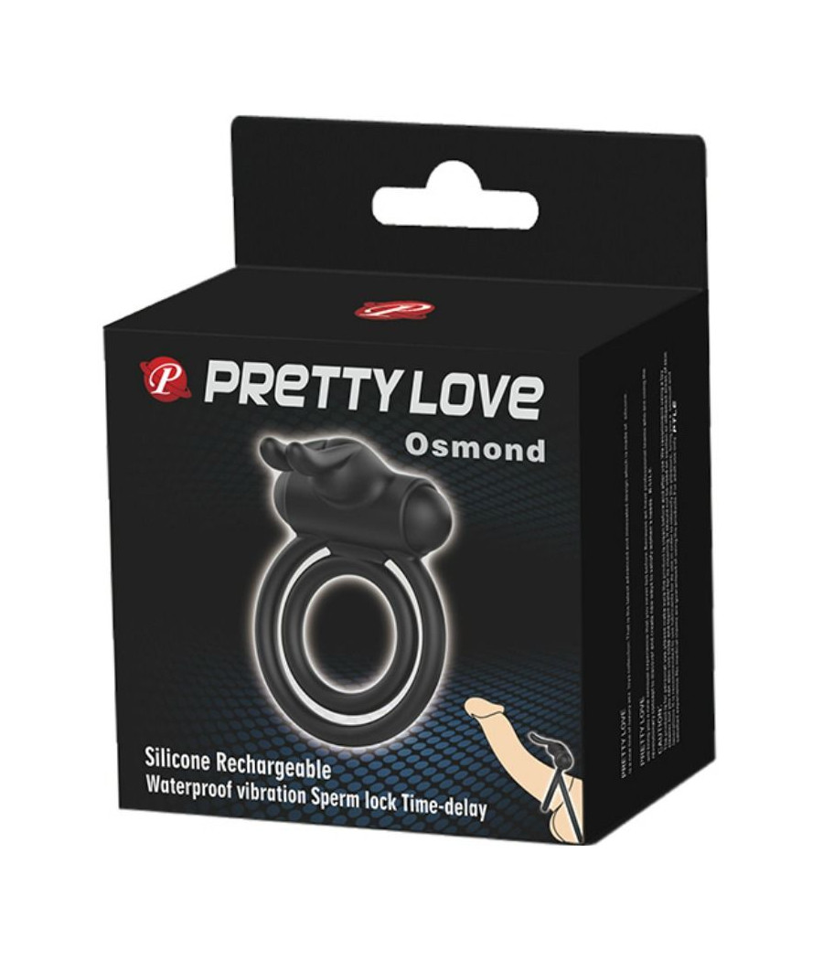PRETTY LOVE - ANELLO VIBRATORE IN SILICONE OSMOND