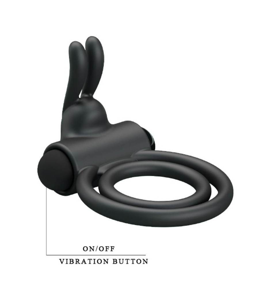 PRETTY LOVE - OSMOND SILICONE VIBRATOR RING
