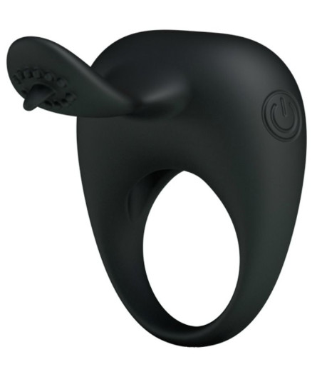 PRETTY LOVE - VIBRATING RING WITH TONGUE