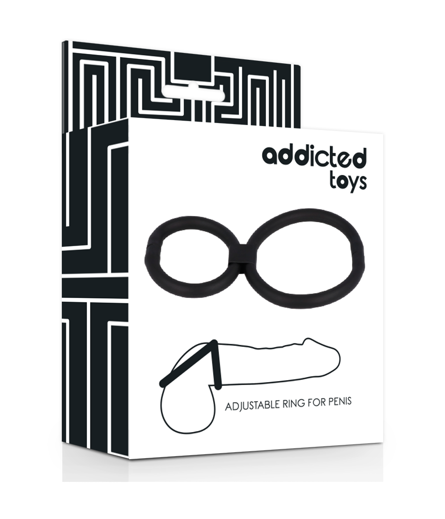 ADDICTED TOYS - VERSTELLBARE RINGE FÜR PENIS