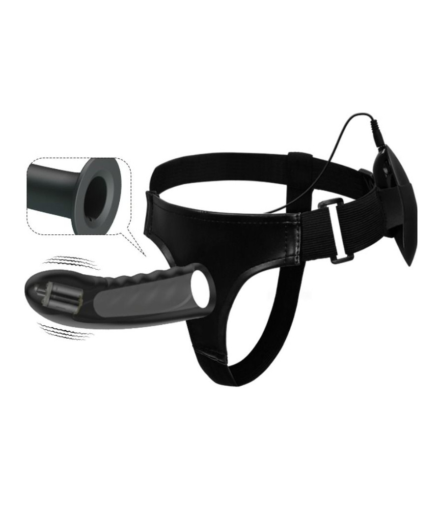 PRETTY LOVE - MARVIN STRAP-ON MIT VIBRATION UND HOHLDILDO
