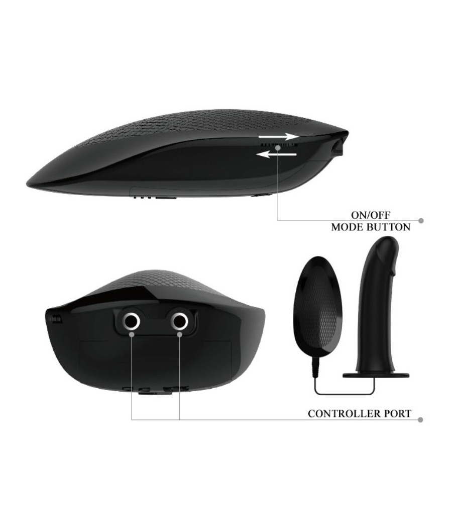 PRETTY LOVE - MARVIN STRAP ON CON VIBRACIÓN Y DILDO HUECO