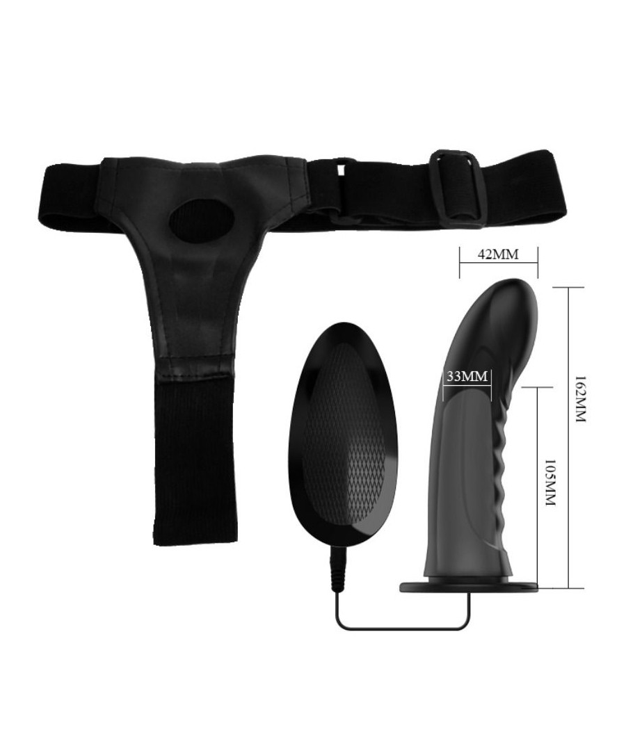 PRETTY LOVE - MARVIN STRAP ON COM VIBRAO E DILDO OCO