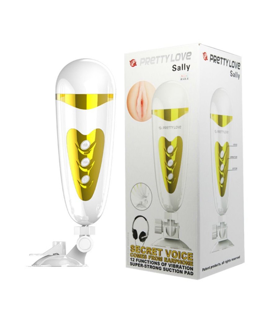 PRETTY LOVE - VIBRATION ET SON DU MASTURBATEUR SALLY