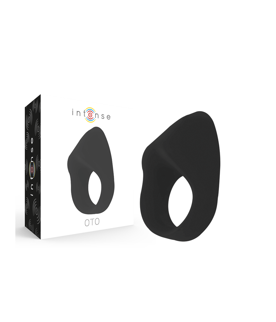 INTENSE - ANNEAU VIBRATEUR RECHARGEABLE NOIR OTO
