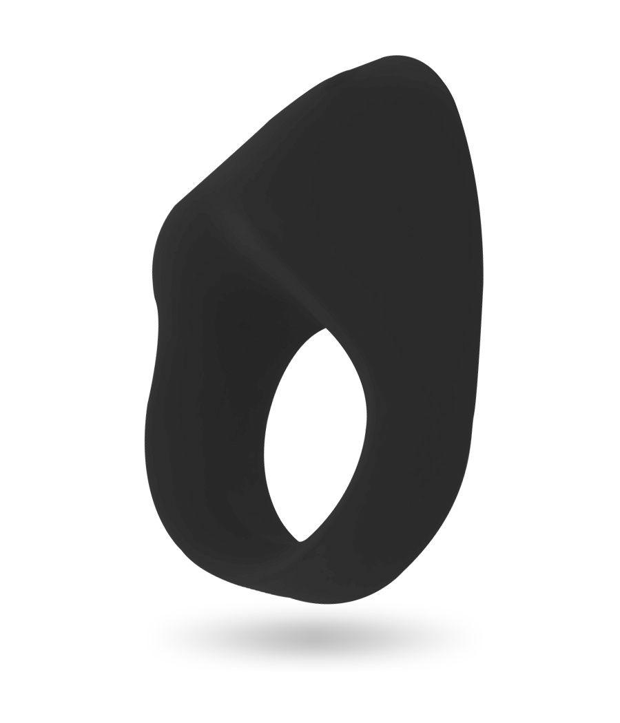 INTENSE - ANNEAU VIBRATEUR RECHARGEABLE NOIR OTO