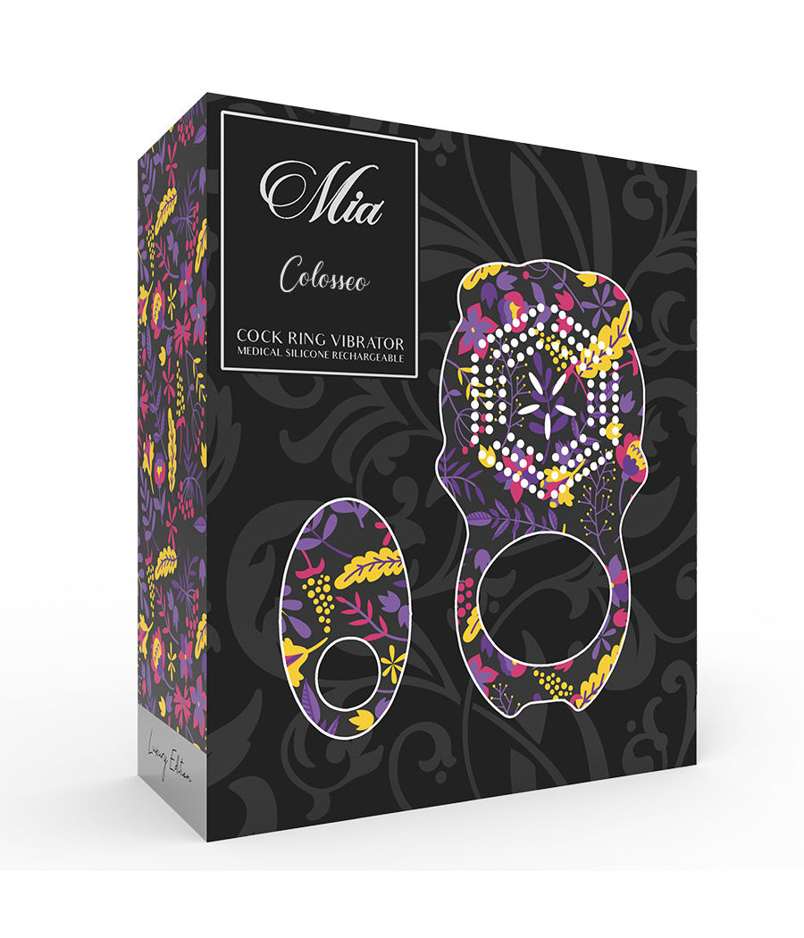 MIA  - COLOSSEO COCK RING REMOTE CONTROL BLACK